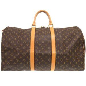 Louis Vuitton Keepall 55 Monogram Boston Bag 0808